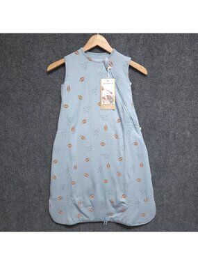 Gunamuna 2.5 Tog Bamboo Viscose Sleep Sack Football Size: 9-18 Months NWT